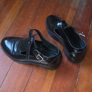 INTENTIONALLY BLANK Black Mary Jane Shoes